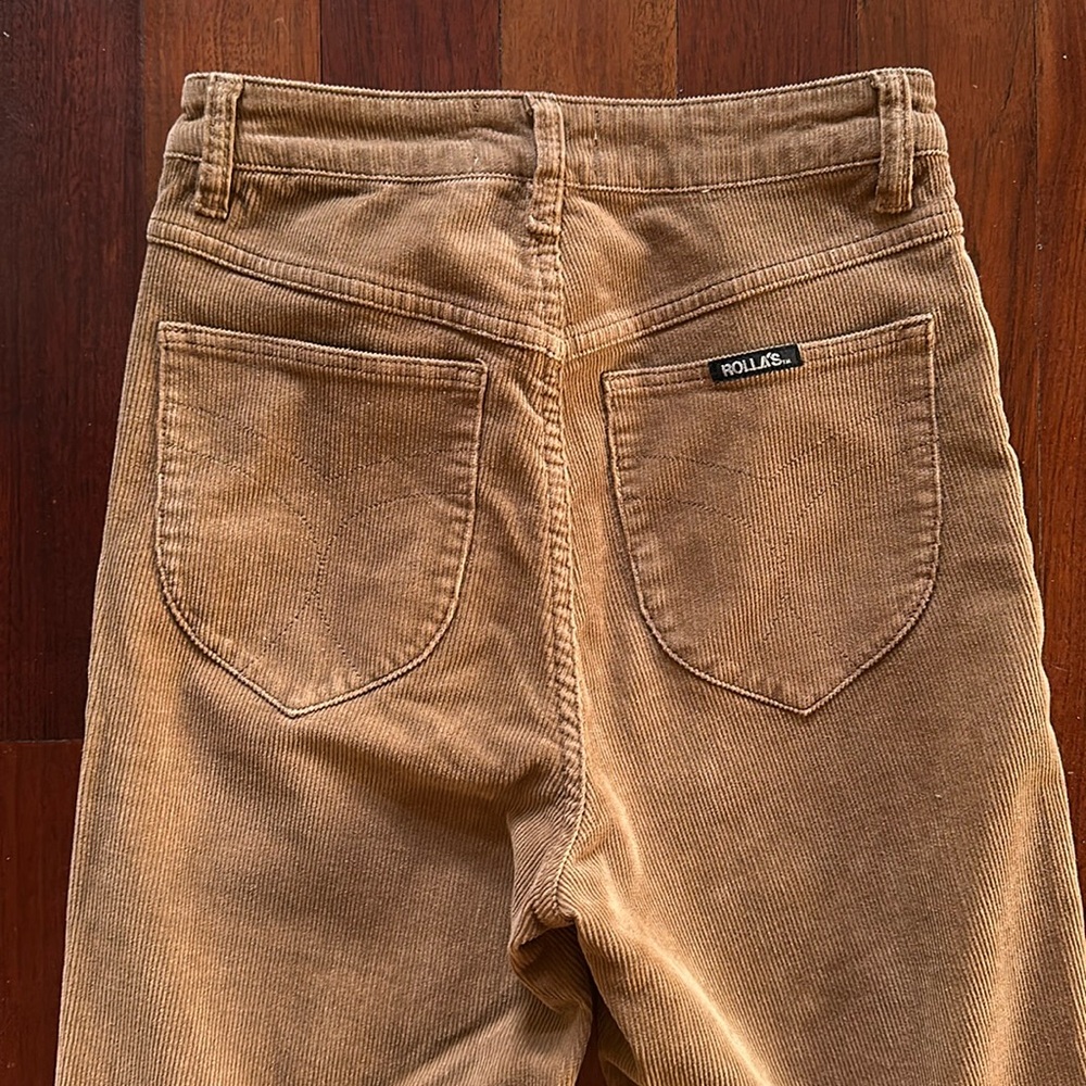 ROLLA’S Dusters Bootcut Tan Corduroy 26